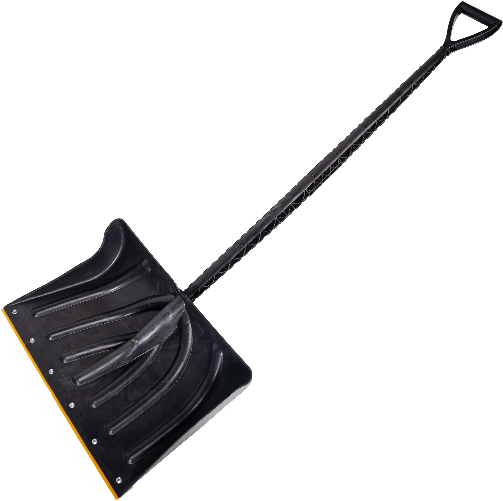 lopata_snegovaya_kovsh_kes_500kh335_chernaya_s_polipropilenovym_cherenkom